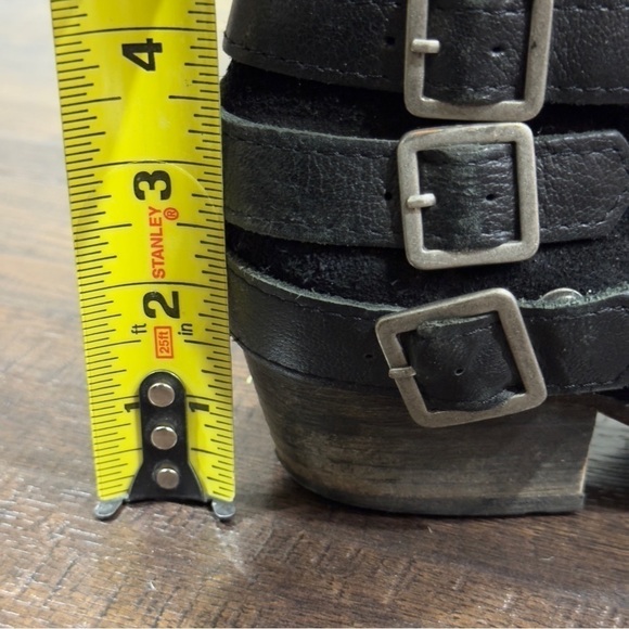 H by Hudson Encke Black Suede Ankle Booties Size‎ EU 39 Women - Picture 12 of 14